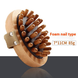 Air Cushion Meridian Comb Wooden Head Massage Comb Whole Body